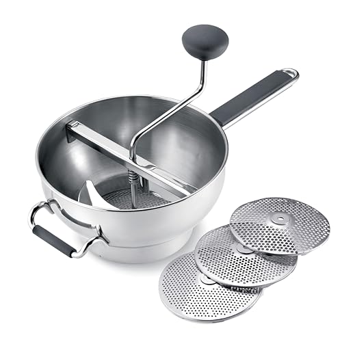 Cuisipro Deluxe Food Mill,Silver