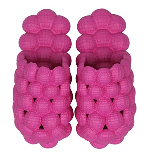 LEPHYON Bubble Slides |Funny Golf Ball Slides| Lightweight Foam Shower Shoes Men|Comfortable Womens Slippers|Stylish Non-Slip Soles Unisex(Babi Pink, W10)