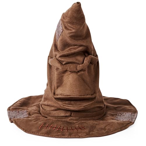 Wizarding World Harry Potter, Talking Sorting Hat with 15 Phrases for Pretend Play, Christmas Gifts for Kids