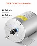 VEVOR 2000W Electric Brushless DC Motor Kitrpm Motor with Upgraded Speed Controller and Throttle Grip Kit for Go Karts E-Bike Motorcycle Scooter DIY