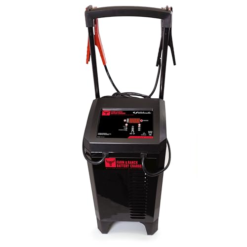 Schumacher Electric 3-in-1 Wheeled Battery Charger and Jump Starter, FR01336 - Fully Automatic, 250 Cranking Amps, 50 Amp Boost, 6 and 12Volt for for Cars, Trucks, Marine, RVs, and Farm Equipment