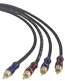 VKheroKV Wv-rcato2/rcakite-05 RCA Stereo Plug Male to Dual RCA Stereo Plug Male 1 Input 2 Output Stereo Audio Splitter Cable/Gold Plated Plug / 4n OFC Pure Copper Wire (3.2FT (100CM))