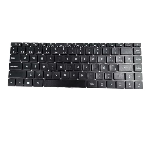 Laptop Non-Backlit Version Keyboard for Teclast F7 Plus F7S MB3181004 PRIDE-K3892 F0005-004 Spanish SP Black NO Frame