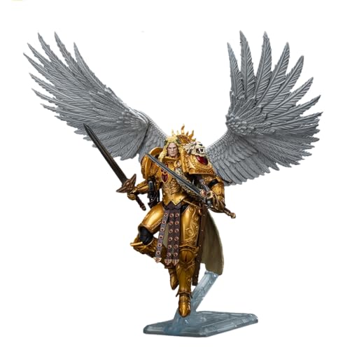 JOYTOY Warhammer 40k 1/18 Action Figure Blood Angels Sanguinius Primarch of The IXth Legion 7.4-inch Collectible Gifts,Toys for Kids 15+ and Adults