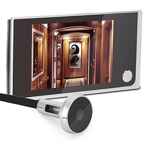 Sonew Home Video Door Eye Viewer, Security Camera Visual Door Peephole Viewer, 3.5" LCD Digital Door Eye Viewer, 120 Degree Peephole Viewer, Photo Visual Monitoring (#01 Door Viewer)