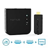 Nyrius Aries Prime Wireless Video HDMI Transmitter & Receiver for Streaming HD 1080p 3D Video & Digital Audio from Laptop, PC, Cable, Netflix, YouTube, PS to HDTV/Projector (NPCS549)