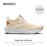 Brooks Women’s Glycerin Stealthfit 21 Neutral Running Shoe - Marshmallow/Cream/Biscuit - 9.5 Medium