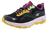 Skechers Women's Go Run Trail Altitude-Backwoods Trail Running Shoes, Black/Multi, 6M