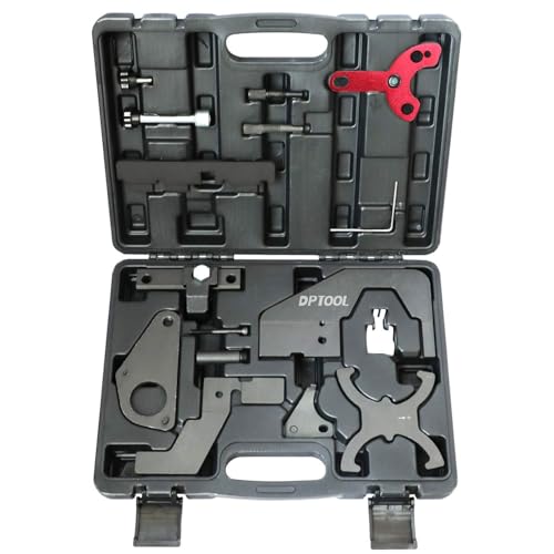 DPTOOL Camshaft Timing Tool Kit Cam and Crankshaft Alignment Locking Tool Compatible with Ford Volvo 1.5T 1.6T 2.0T 2.3T Ecoboost Jaguar Land Rover Evoque 2.0T 303-1552 303-1565 303-1097 303-748