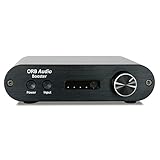 [Updated Version] Booster Mini Amplifier for TV and Stereo Speakers - Optical Input, Subwoofer Output and Remote Control, Voice Assist, Two Analog inputs and 5V USB power slot, 50 watts total output