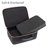 Hard Case with DIY Customizable Foam Inserts, EVA Shock Resistant Outdoor Hard Case for Small Drones, Storage and Transporting SLR Cameras, Digital Video Cameras, Pistols, Portable Speaker And More