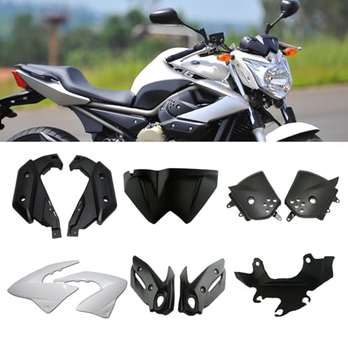 GIDIBII Motorcycle Side Panel Fairing Compatible with Yamaha XJ6 2009-2012 Side Panels Headlight Fixing Frame Instrument Shell Fairing Motorcycle Wind Wing Side Fairing