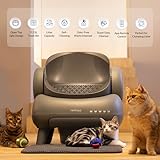 Neakasa M1 Open-Top Self Cleaning Cat Litter Box, Automatic Cat Litter Box with APP Control, Odor-Free Waste Disposal Includes Trash Bags