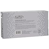 ForPro Professional Collection Disposable Nitrile Gloves, Chemical Resistant, Powder-Free, Latex-Free, Non-Sterile, Food Safe, 4 Mil, Black, Large, 100-Count