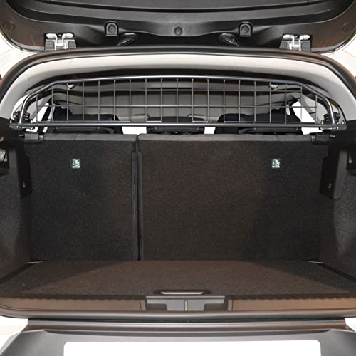 Travall Dog Barrier for Renault Captur (2019-) Tailored Fit Luggage Barrier Load Seperator Heavy Duty Powder Coated Steel Pet Barrier Mesh Cage Car Seat Compatible