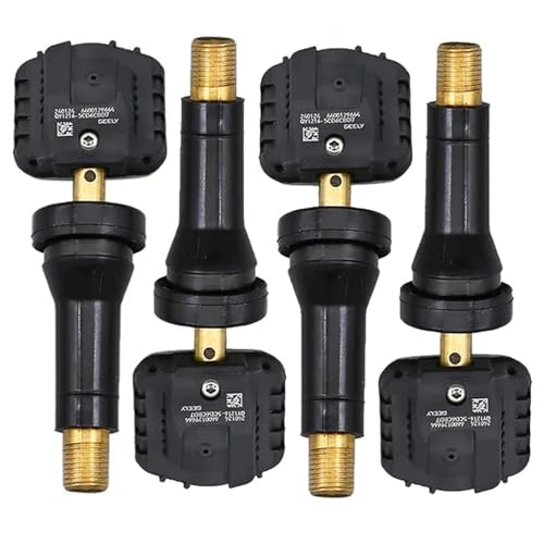 1/4PCS TPMS Car Tire Pressure Sensor for Compatible with Geely Okavango/Atlas Pro BelGee 6600129664 433MHz(4 pcs)