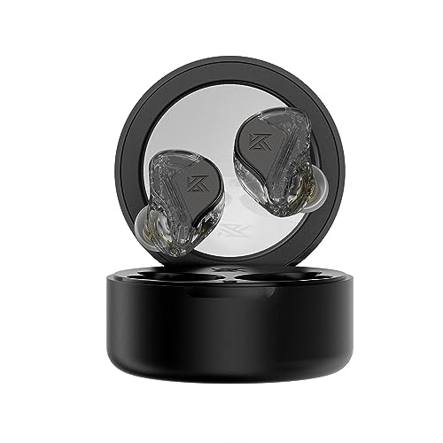 KZ VXS Pro True Wireless Noise Cancelling Earbuds, QCC5171 aptX Lossless Bluetooth 5.3 Headphones, 10mm Drivers with Big Bass, Built-in Mic in-Ear Earphones 32H Playtime