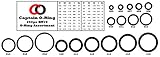 Captain O-Ring - 250pc Universal SAE NBR O-Ring Assortment Kit