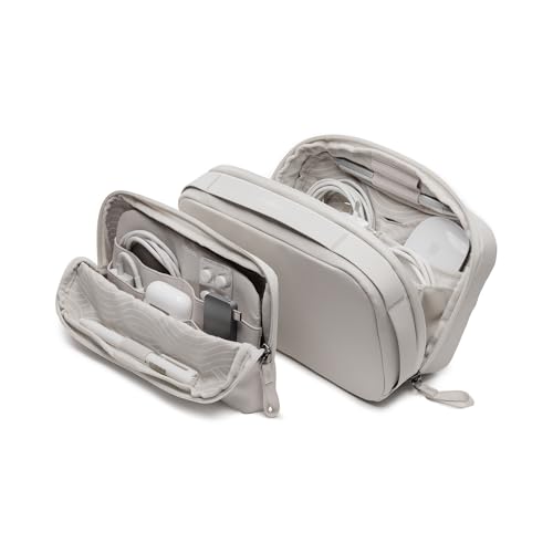 KonMari | Orbitkey 2-in-1 Tech Acessory Pouch - Stone
