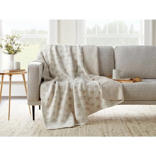 Members Mark Luxury Cozy Knit Throw Collection, 60"x70" (Leopard)