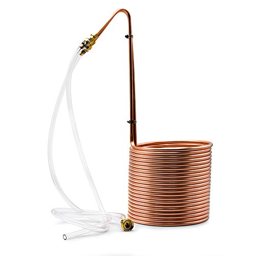 Northern Brewer - Copperhead 50 Foot Copper Immersion Wort Chiller for Beer Brewing