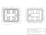 Arcade - Pinball Game Two Entry Coin Door, Wells Gardner Style Coin Door