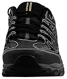 Skechers mens After Burn - Memory Fit Lace-up fashion sneakers, Black, 10.5 X-Wide US