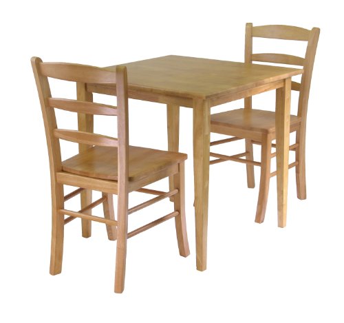 Winsome Groveland Dining, 2 Chairs, Light Oak