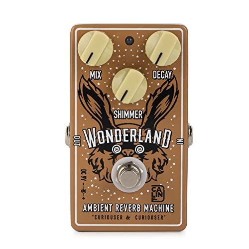 Caline CP-508 Wonderland Ambient Modulated Digital Reverb Guitar Effects Pedal Aluminum Alloy Casing