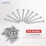 LENMISO Engine Oil Pan Bolt Kit Compatible with BMW 325i 328i 330i 335i 435i 525i Replace 11132210959