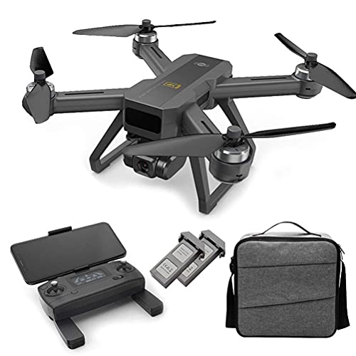 Drone 4K EIS with HD Camera for Adults, GPS Drone 3000M Control Distance, GPS Quadcopter 5G WiFi FPV Transmission, Electronic EIS Anti-Shake Gimbal with 2 Batteries 25Mins