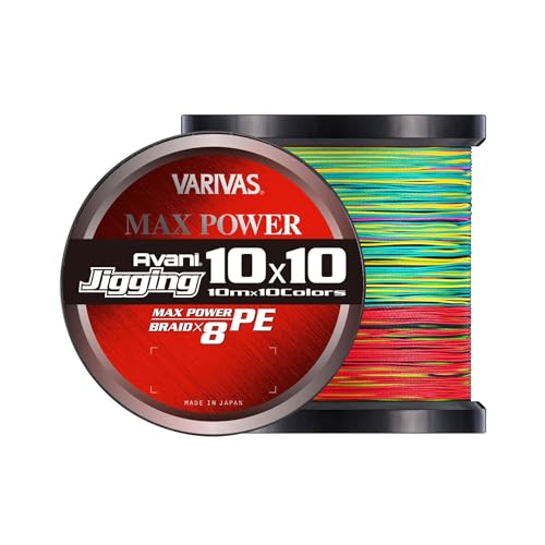 VARIVAS Avani Jigging 10 x 10 Max Power PE X8, 1,200 m, No. 5