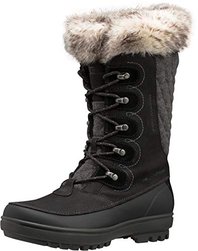 Helly-Hansen Womens Cold Weather Boot Garibaldi Vl Ski Footwear - Jet Black/Jet Black, 8.5F