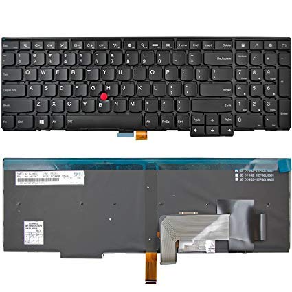 New US English Backlit Keyboard with Frame for Lenovo IBM Thinkpad T540 T540P T550 T560 L540 E531 E540 P/N: 04Y2423 0C44988 04Y2501 0C45066