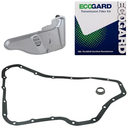 ECOGARD XT1201 Premium Professional Automatic Transmission Filter Kit Fits Chevrolet Impala 3.5L 2006-2011, Impala 3.4L 2000-2005, Impala 3.8L 2000-2005, Impala 3.9L 2006-2011, Venture 3.4L 1997-2005
