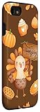 iPhone SE (2020) / 7 / 8 Happy Thanksgiving Turkey - Pumpkin And Cake Case