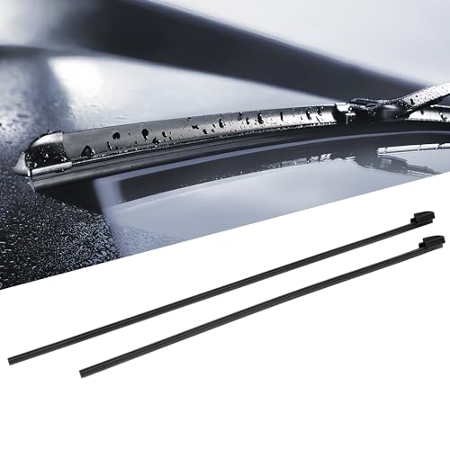 2Pcs Front Windshield Wiper Blades Refill Rubber Inserts Windscreen Blade Replacement Kit For Volvo XC60 B8 T8 SUV 2018-2025 Replace 31490722