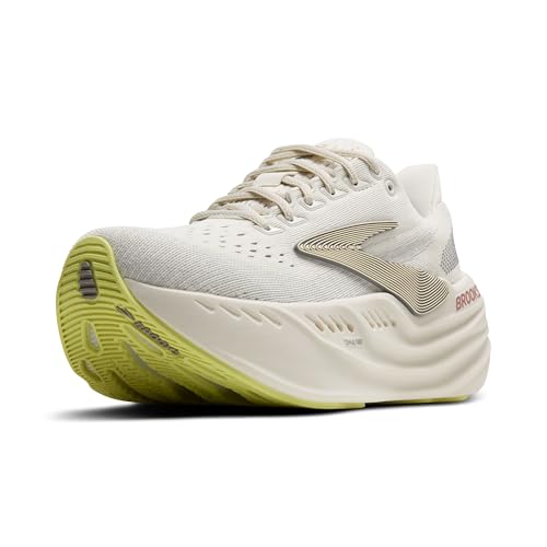 Brooks Women’s Glycerin Max Neutral Running & Walking Shoe - Coconut/Alloy/Rose - 8 Medium