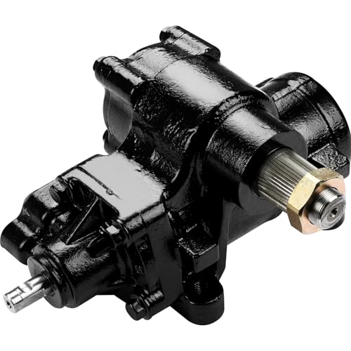 Complete Power Steering Gear Box Gearbox Assembly Compatible with Chevrolet Silverado 2500 3500 HD & GMC Sierra 2500 3500 HD, 2011-2020, 6.0L 6.6L, Replace OE 27-7675, 22845815 S-10300027E