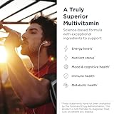 Designs for Health Methylated Multivitamin for Women & Men - Twice Daily Multimineral Supplement & Multivitamin Without Iron + Methylated B12 and Folate, Vitamin C, K, D, E + More (120 Capsules)