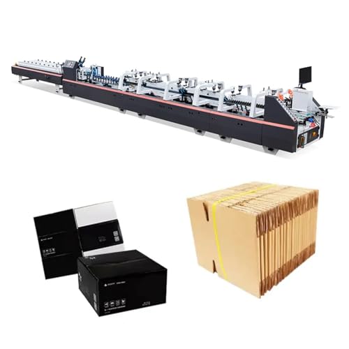 Gluing Pasting Machine Making for Cardboard Box with Box Corner Manual Pasting Capability Paper Box Corner Pasting Machine