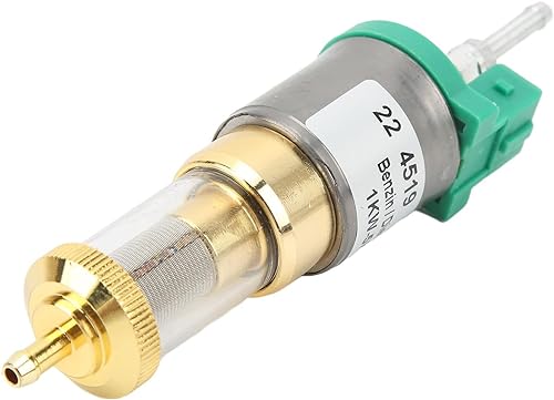 Diesel Heater Fuel Pump With Double Filter, Quieter Replacement Parts for All Parking Heaters 12v-22ml 1-5kw Electric Fuel Pump