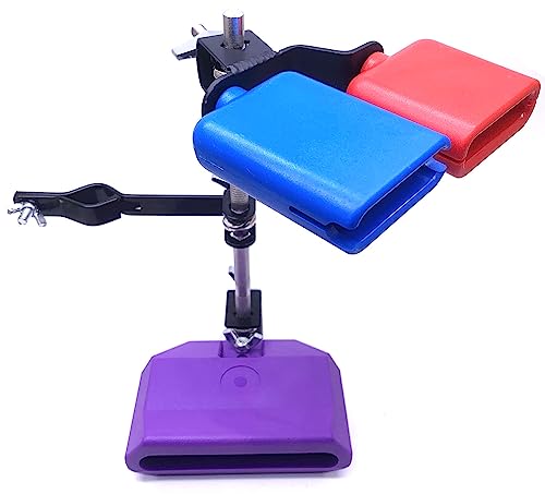 TUOREN Latin Percussion Jam Block with Mounting Clamp Set Percussion Drum Kit Accessory