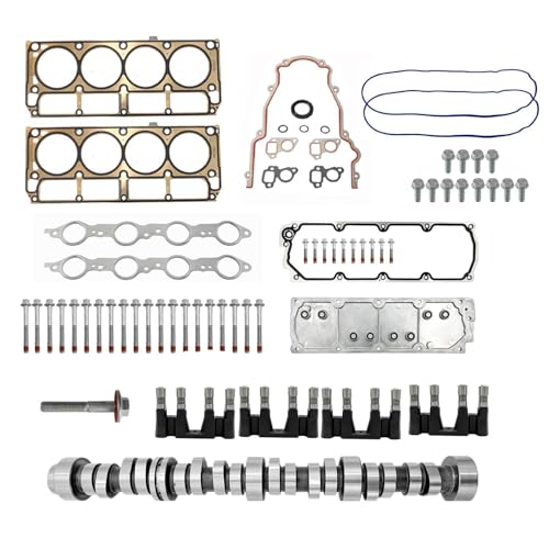 5.3 Non-AFM Camshaft Head Gasket Set & Cam Lifters Bolts Fit For 2007-2013 Chevrolet GMC 5.3L Truck & SUV
