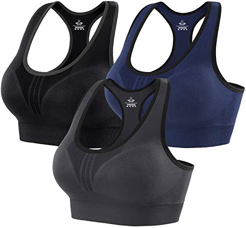 Heathyoga High Impact Sports Bras for Women Padded Sports Bras for Women Workout Bras for Women Racerback Bras Yoga Bras