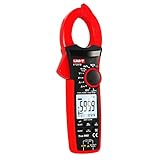 UNI-T Digital Clamp Meter UT207B Inrush Current AC/DC 1000A True RMS HVAC Volt Amp Ohm Meter Clamp On Multimeter Auto Ranging 6000 Counts, Frequency AC DC Voltage LPF ACV Capacitance Duty Cycle Tester