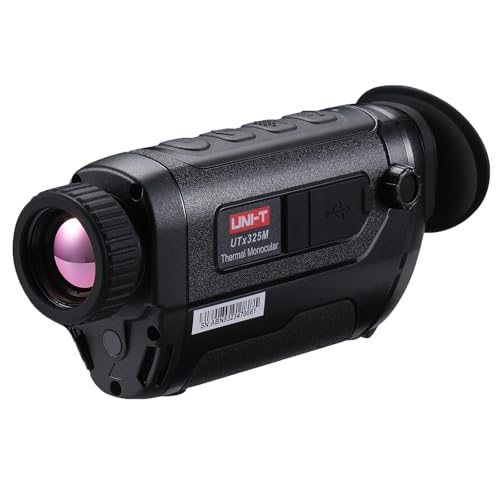 Thermal Scope 12μm 400x300 Thermal Monocular Hunting Night Vision Scope 25mm IP67 Handheld Thermal Night Vision 8X Zoom WiFi Thermal Imaging Monocular,16GB Video Record