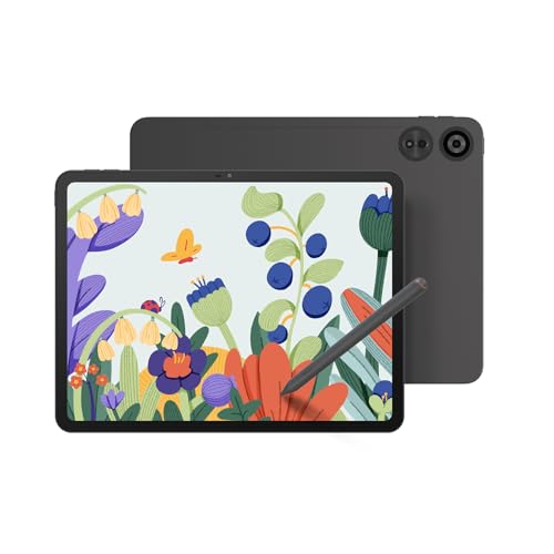 HUION 12.7 Inch Android 14 Tablet, Kamvas Slate 13 Standalone Tablet with 2K QHD Resolution Full-Laminated Screen, 8G+256G+1TB Expandable, 10000mAh Battery, Multi Window Display, Portable
