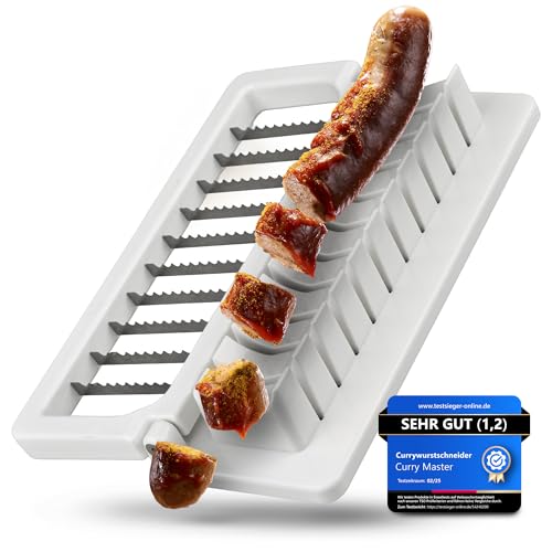Hot Dog Slicer & Banana Slicer | Stainless Steel Blades for Kitchen, Grilling, Tailgating, Camping and Backyard Outdoor BBQ | Sausage Cutter