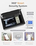 FORFEND Smart Home Safe | WiFi Safe Box App Lock/Alarm | Voice Command, Kidnap Alarm, Tamper Detect, Frozen Mode, Sub Account| Digital Safe Anti Theft